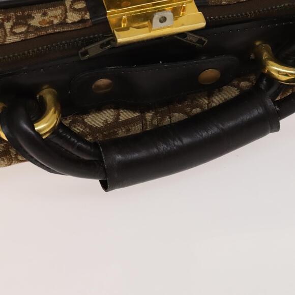 DIOR Trotter Canvas Trunk Brown Gold - Picture 7 of 12